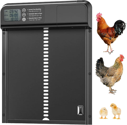 Smart metal chicken/animal door