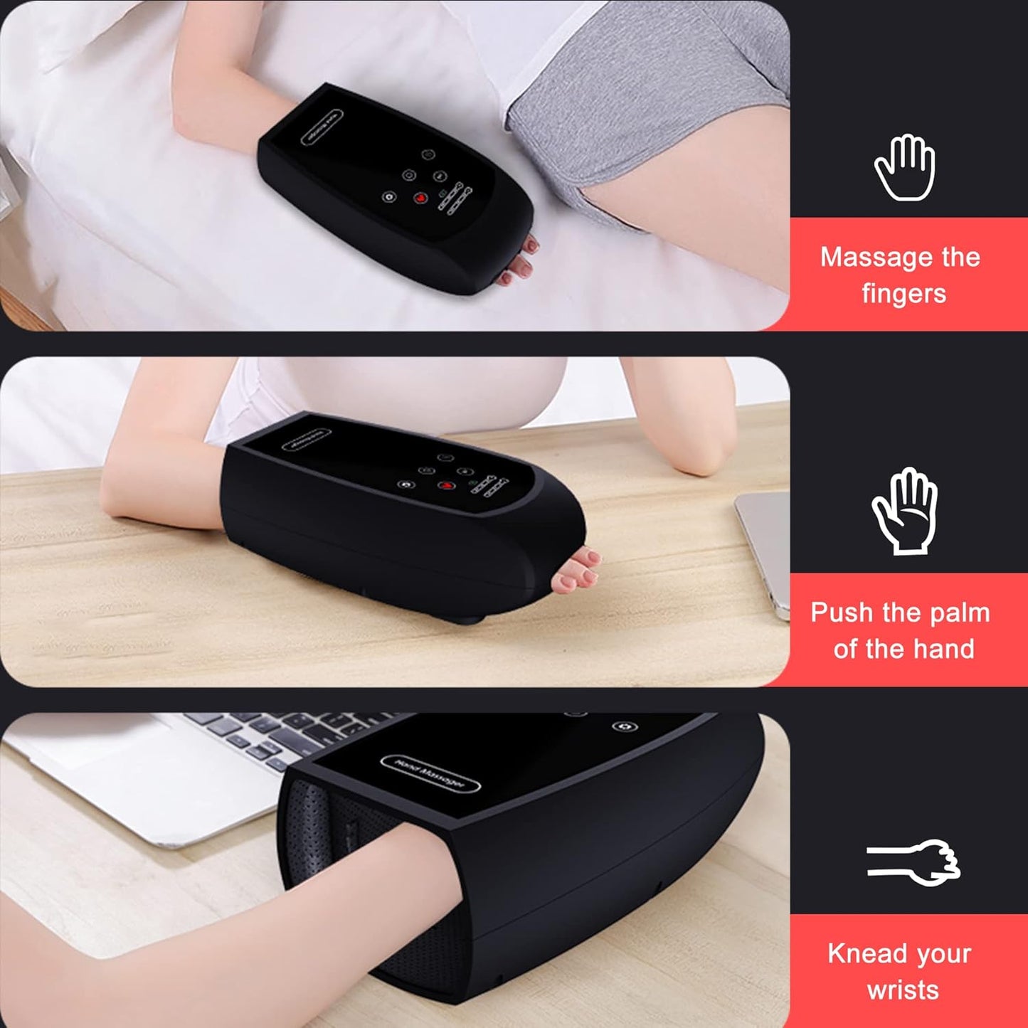 Smart Hand Massager with Heat