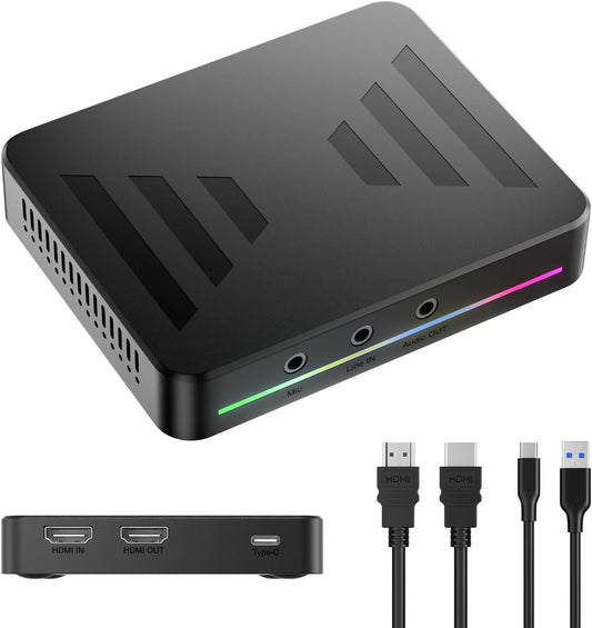 Video Capture Card For live Streaming & Video Recording